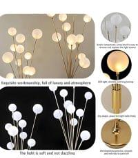 Contemporary Metallic Floor Lamp