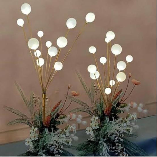 Contemporary Metallic Floor Lamp