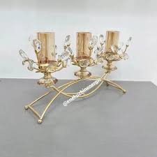 Premium Metallic Candle Holder