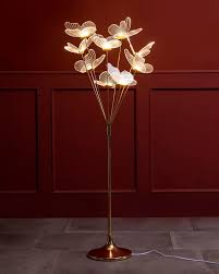 Contemporary Metallic Floor Lamp