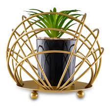 Metallic Cactus Figurine