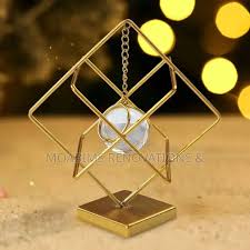 Metal Crystal Ball Decoration Showpiece