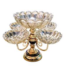 5-Piece Crystal Fruit Dish Set