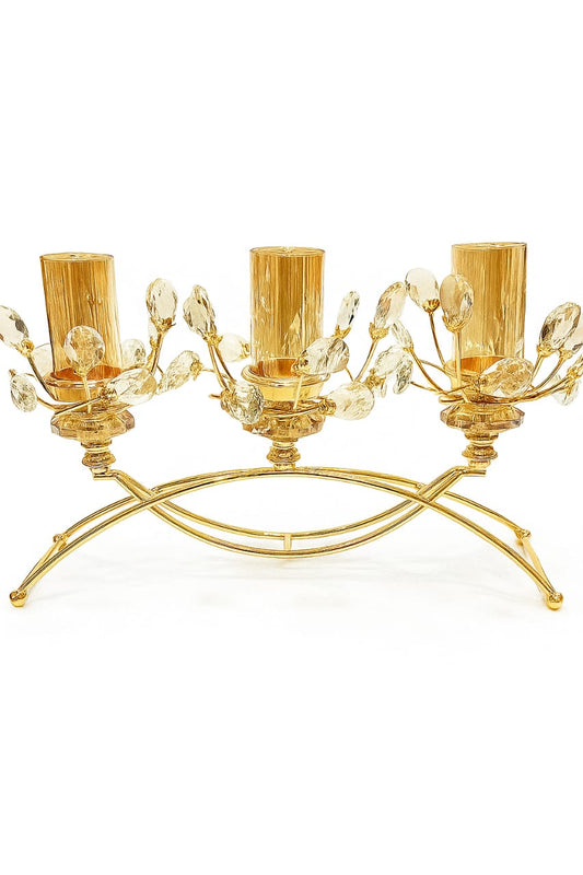 Premium Metallic Candle Holder