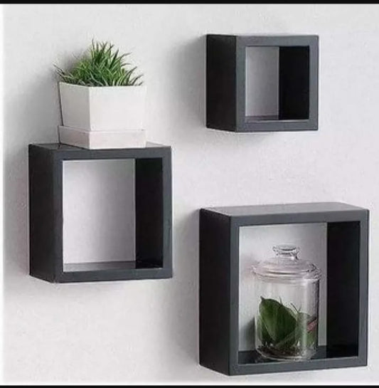 3-Piece Wall Shelf Set
