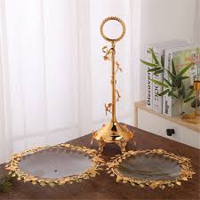 Retro Gold Multi-Layer Cake Stand