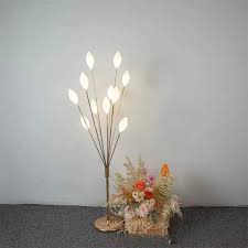 Contemporary Metallic Floor Lamp